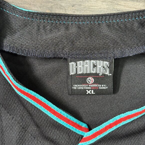 Gila River Arizona Diamondbacks Tribal Jersey Black Give Away Mens Size XL - Picture 10 of 14